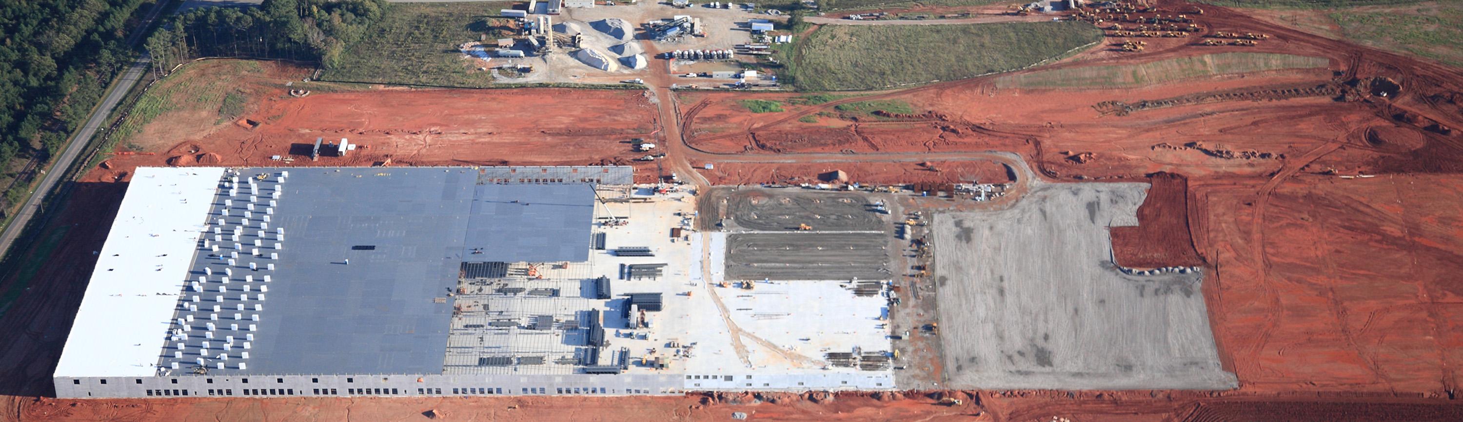 Atlanta Construction Progress Aerial Photography