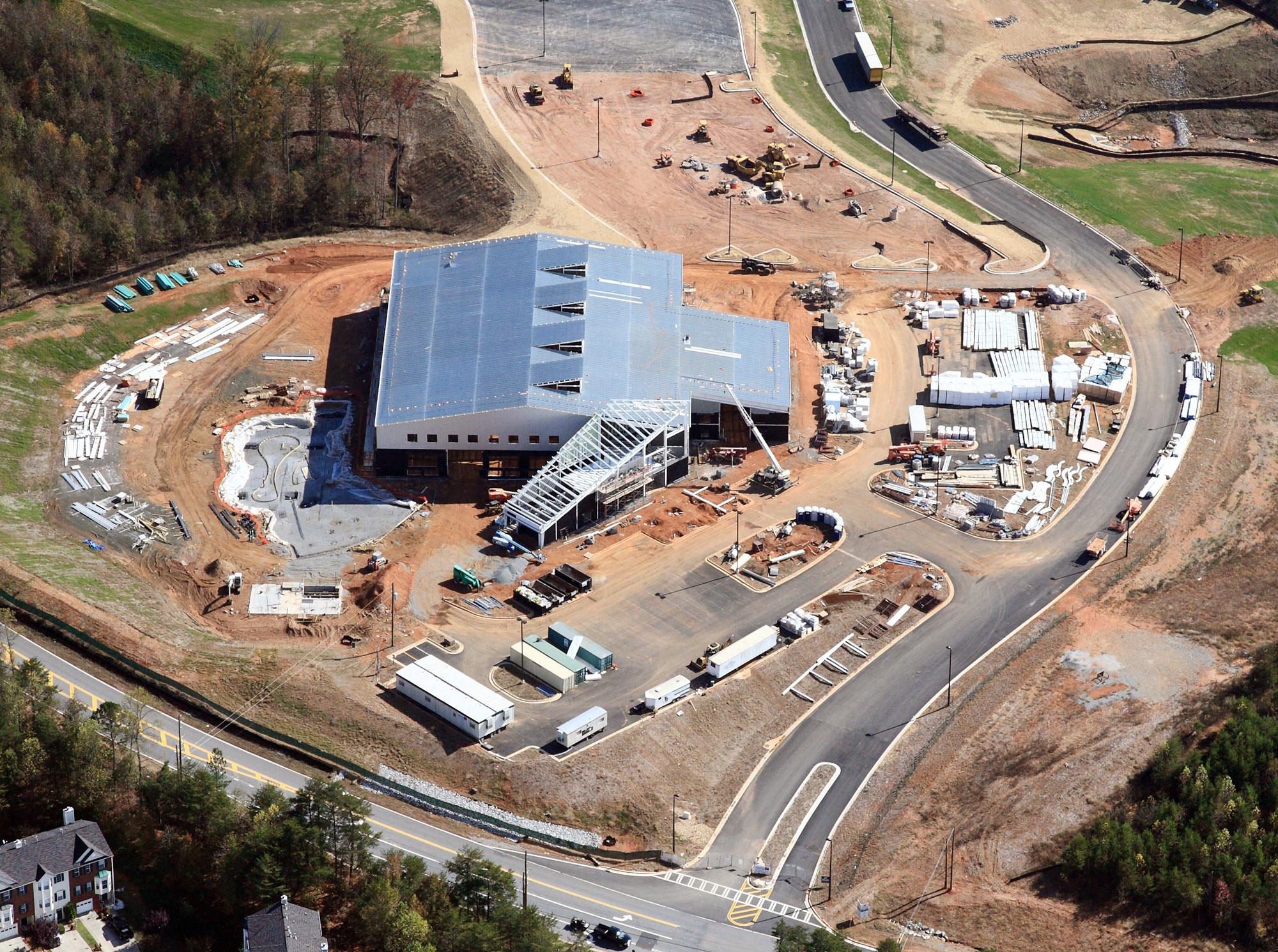Atlanta Aerial Photography Construction Progress